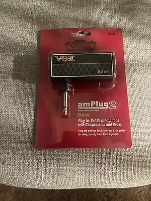 VOX AP2-BS Headphone Bass Guitar Amp AmPlug2 • $42