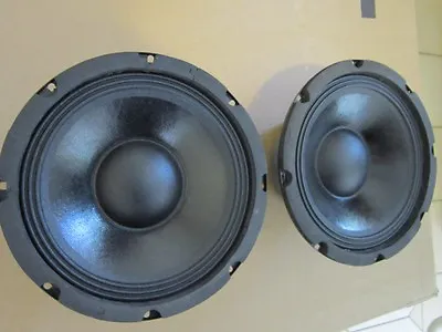 NEW (2) 8  Woofer Replacement Speakers PAIR.Guitar.8 Ohm.PA.Pro Audio.Bass • $49