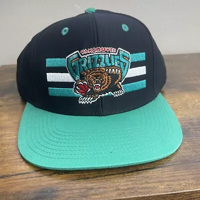 Vancouver Grizzlies Adidas NBA Hardwood Classics Snapback Cap Hat New One Size • $20.89