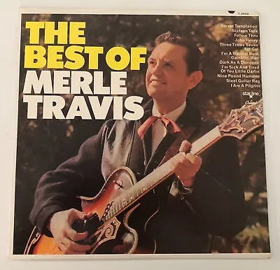 Country LP MERLE TRAVIS The Best Of Merle Travis CAPITOL STARLINE • $9.99