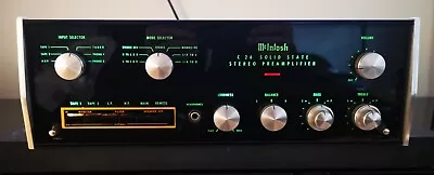 McIntosh C26 Stereo Preamplifier (Serviced & Restored) • $2264.95