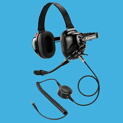 Protection Ear Muff Noise Cancelling Headphone PTT Mic For Vertex EVX-S24 VX-270 • $115