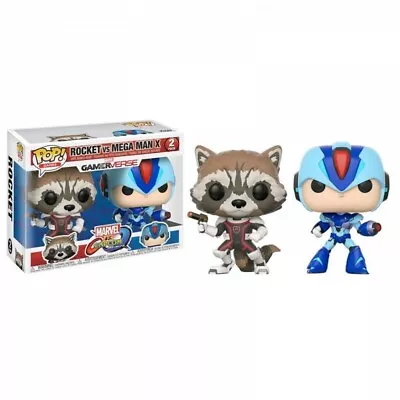 Funko Marvel Vs Capcom: Infinite - Rocket Vs Mega Man X Pop! Vinyl Figure 2-Pack • $45