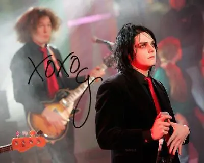 GERARD WAY My Chemical Romance SIGNED AUTOGRAPHED 10X8 REPRODUCTION PHOTO PRINT • $12.62