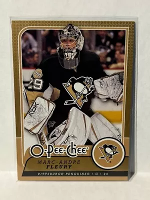 Marc-Andre Fleury 2008-09 O-Pee-Chee Card # 416 OPC • $1