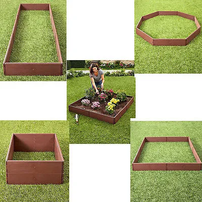 Raised Garden Bed Set Flower Vegetables Seeds Planter Kit Elevated Square Box • £38.53