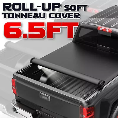 6.5FT Soft Roll-up Tonneau Cover For 1997-2004 Dodge Dakota Truck Bed Waterproof • $151.79