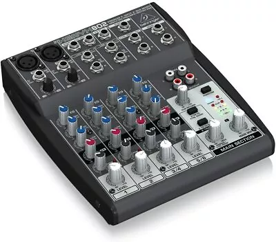 £79.99 • Buy Behringer XENYX 802 8-Input 2-Bus Mixer XENYX Mic Preamps And British EQ's