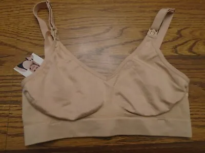 Medela Basics Collectfion Size S Nude Wirefree Nursing Bra NWT • $14.99