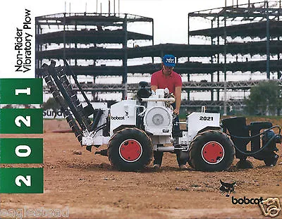 Equipment Brochure - Melroe - Bobcat - 2021 - Vibratory Plow - C1990 (E2954)  • $10.27