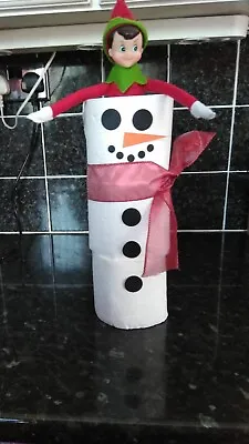 £2.30 • Buy ELF ON THE LEDGE PROP,  Your Elf Makes A Toilet Roll Snowman  *FREE GIFT OFFER