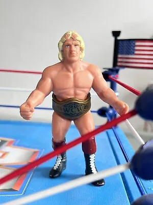£0.99 • Buy UK EXCLUSIVE RIC FLAIR Red Tights With Original WCW Title Galoob Not WWF Hasbro