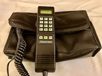 Motorola SCN-2453A Analog Bag Cellular Phone - 1990s • $10