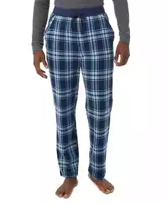 32 Degrees Men's Tapered Twill Plaid Pajama Pants - Tartan Blue $44 Small • $8.50