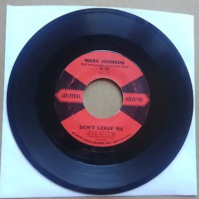 MARV JOHNSON You've Got What It Takes 45 7  R&B SOUL Vinyl 1959 Records • $3.99