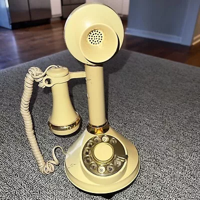 Vintage 1973 Western Electric Candlestick Rotary Telephone WORKS • $89.99