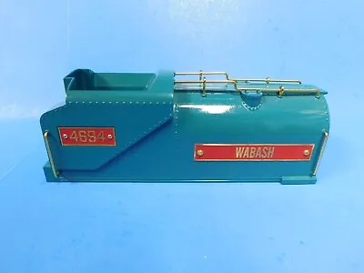 MTH Flyer Standard Gauge Tinplate 4694 Wabash Blue Steam Tender Shell Brass *H • $150