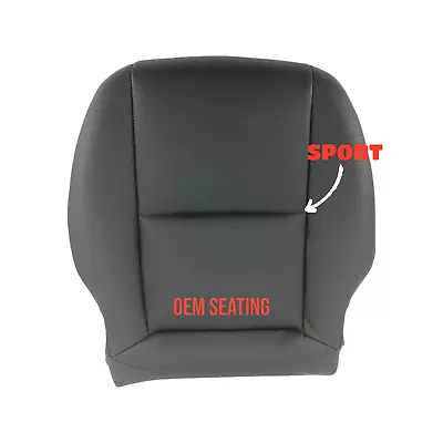 Fits 2008-2015 Mercedes Benz GLK 250 350 SPORT Driver Leather Seat Cover Black • $159.95