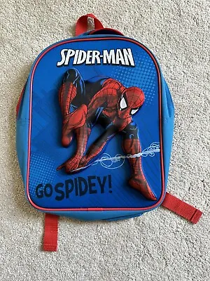 £10.49 • Buy Marvel Spiderman Kids Backpack School Bag Rucksack For Boys And Girls Go Spidey!