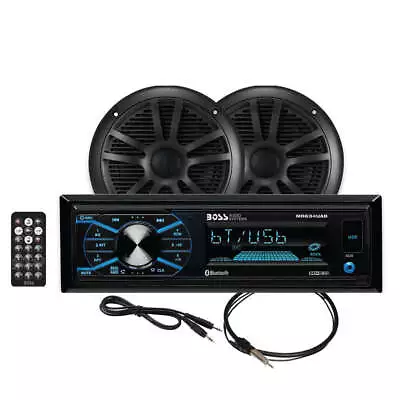 Boss Audio MCBK634B.6 Marine Stereo 6.5  Speaker Kit - Black [MCBK634B.6] • $123.49