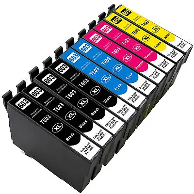 LOT 603XL Ink Cartridges For Epson XP-2105 3105 4105 2100 3100 4100 WF-2810 2830 • £5.49