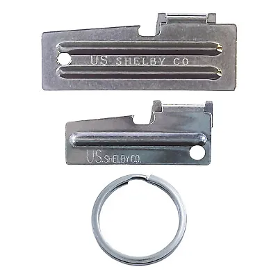 P-38 & P-51 Can Openers With Split Ring - Military Style - US Shelby - Tag-Z • $6.99