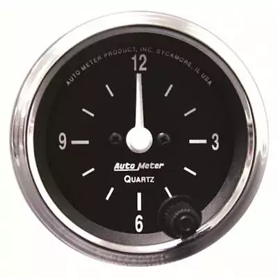 Autometer 201019 Cobra Clock 2-1/16  12-Hour Analog • $149.99