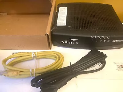 Arris TM1602A Docsis 3.0 Optimum  Touchstonr Telephony Cable Modem New In Box • $20.69