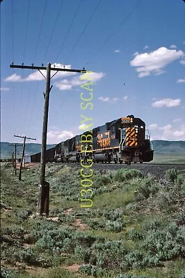 J Original Slide - D&RGW Rio Grande SD50 5509 Toponas CO 1986 • $4.99