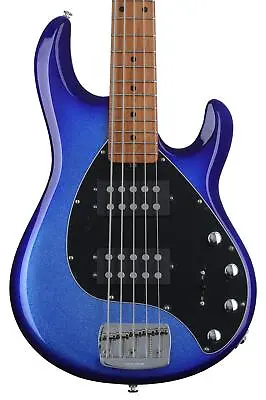 Ernie Ball Music Man StingRay Special 5 HH Bass Guitar - Pacific Blue Sparkle • $2999