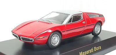 1/64 Kyosho MASERATI BORA RED Diecast Car Model  • $27.99