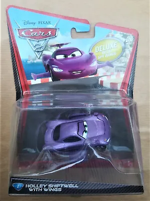 Disney Pixar Cars HOLLEY SHIFTWELL WITH WINGS NIB Discrete Blister. RARE! • £18.40