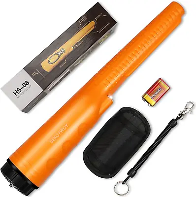 BEKOYWOY Handheld Metal Detector Wand Security Wand Safety Bars Portable & A • £29.40