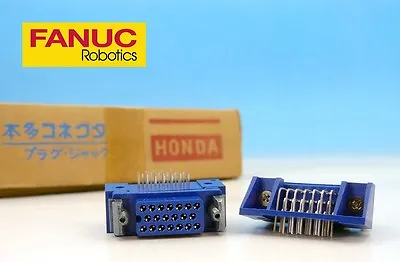 1 X MR-20RFA 20 Pin Female Angle PCB Mount HONDA Japan CONNECTOR FANUC CNC Plug • $7.98