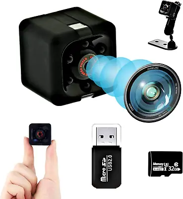 Mini Spy Camera Hidden Camera No Wifi Needed 1080P Full HD Nanny Cam Hidden Cam • $38.49