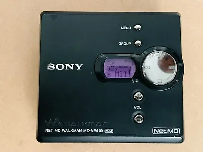 £139.99 • Buy Sony Net MD Walkman MZ-NE410 - MiniDisc Recorder - Black