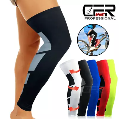 Men Women Calf Leg Support Varicose Veins Knee Compression Sleeve Socks Running • $5.97