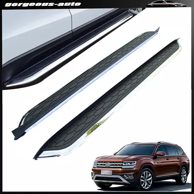 Running Boards Side Steps Pedals Nerf Bar Fits For VW Atlas Teramont 2018-2023 • $349
