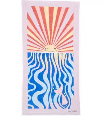 Vera Bradley ALOHA BLOOMS Beach Towel 66  NWT FREE SHIPPING • $32.79