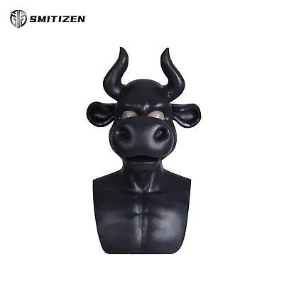 SMITIZEN Silicone Animal Milk-producing Cow Monster Mask For Cosplay And Fetish  • $275.08
