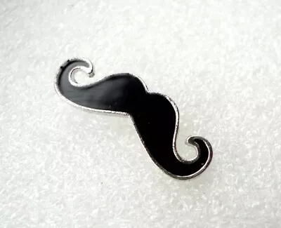 £2.99 • Buy Black Moustache Lapel Pin Badge Vintage Style Tash Z25