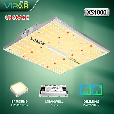 VIPARSPECTRA NEW XS1000 Led Grow Light Full Spectrum Veg Bloom For Indoor Plants • £139.99