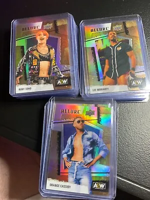 2022 Upper Deck Allure Aew Table Rainbow Cards Pick Your Fav Wrestlers • $2