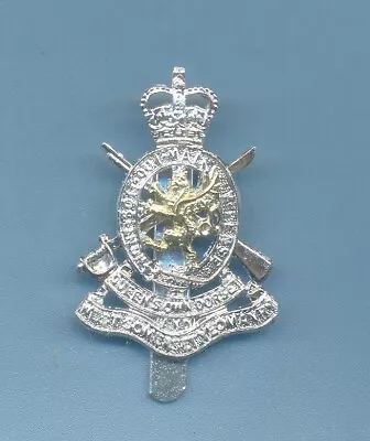 Queens Own Dorset And West Somerset Yeomanry.staybrite Army Cap Badge • £6