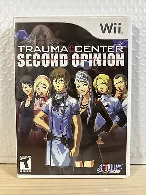 Trauma Center: Second Opinion (Nintendo Wii 2006)w/ Manual TESTED • $14.99