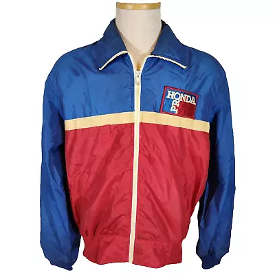 Vintage 80s Pro Honda Racing Windbreaker Adult Small/Medium • $79.99