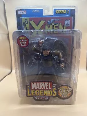 Sealed ToyBiz Marvel Legends Series 1 Toad 6  Action Figure 2002 Comic Xmen 4 • $34.99