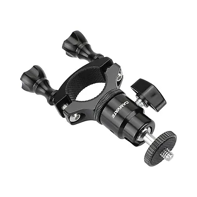 CAMVATE Handlebar Clamp Mount Holder With Ball Head 1/4  Screw For Phone / GoPro • $9.89