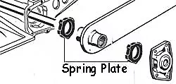 VW Vintage Parts Spring Plate Torsion Bushing Left Outer-Right Inner • $3.59