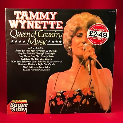 TAMMY WYNETTE The Queen Of Country Music 1980 Vinyl LP Stand By Your Man Record • £5.99